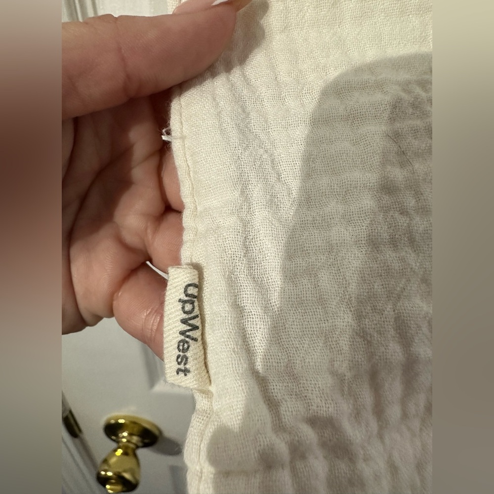 UpWest Cream Boxy Tank Top (XS) - Picture 16 of 16